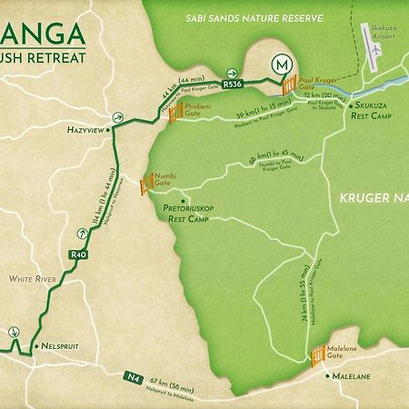 Mananga Bush Camp Hotel Skukuza Eksteriør billede