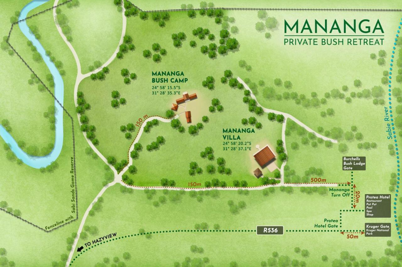 Mananga Bush Camp Hotel Skukuza Eksteriør billede
